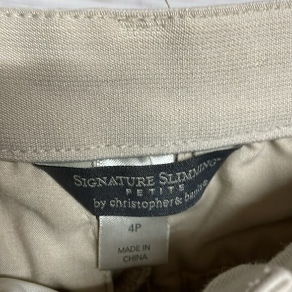 Christopher & Banks Signature Slimming Pants, 2 pair 4 Petite - Picture 4 of 9